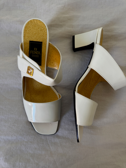 Vintage Fendi Heeled Sandal