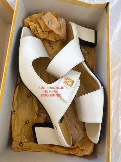 Vintage Fendi Heeled Sandal